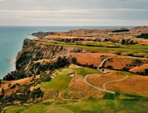 Cape Kidnappers 13th Aerial Green